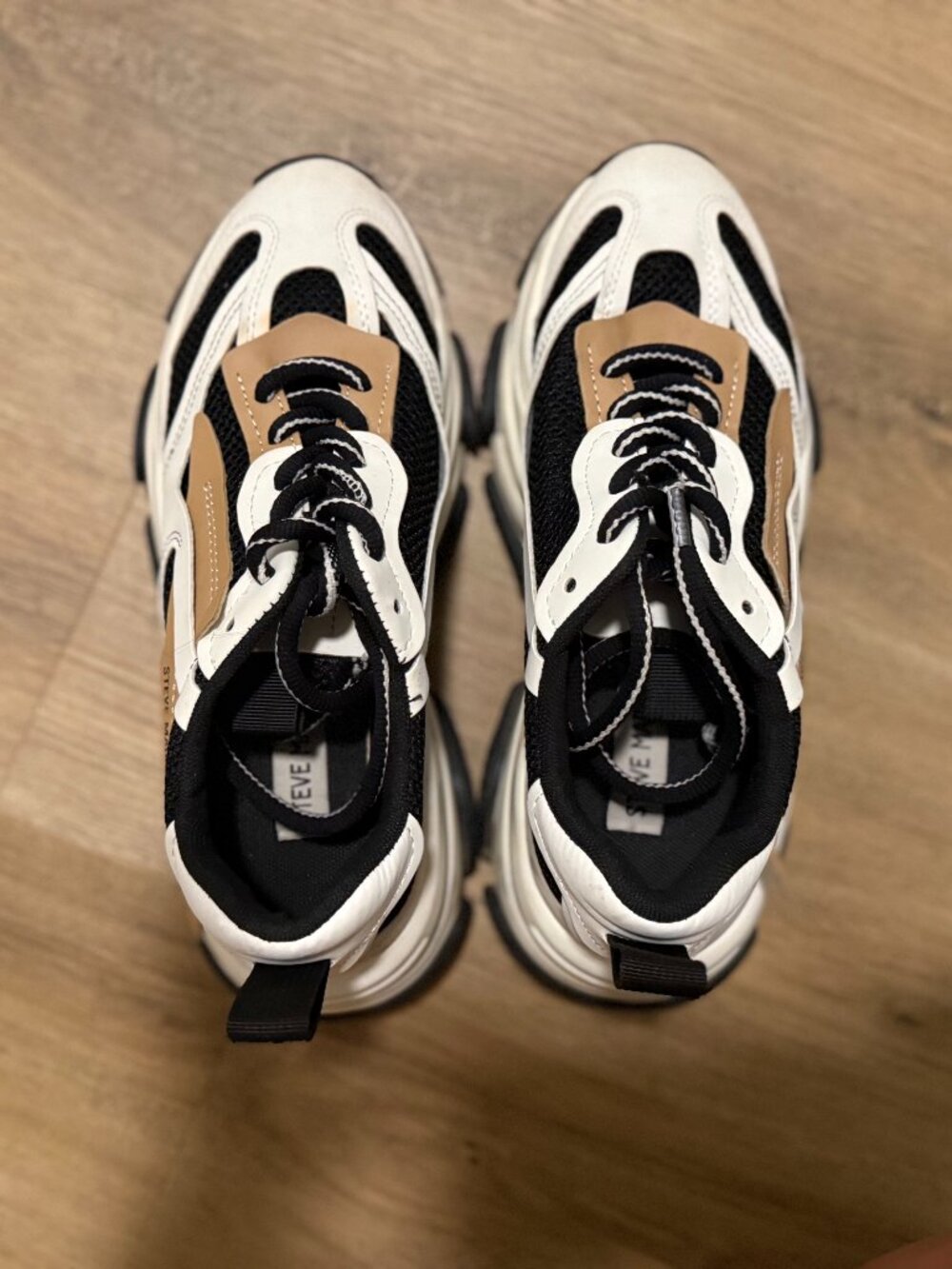 STEVE MADDEN Meet POSSESSION The Hottestt Chunky Lace-Up Sneakers Women’s Sz 7.5